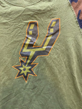 Load image into Gallery viewer, San Antonio Spurs Shirt Adult Small Camo NBA Basketball Fanatics Raglan Mens
