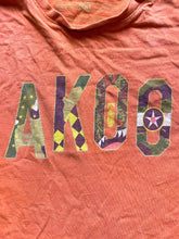 Load image into Gallery viewer, AKOO Brand Shirt Adult 4XL Orange Streetwear Star Monster Spellout Logo Mens
