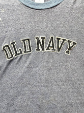 Load image into Gallery viewer, CTG Old Navy Shirt Adult Extra Large Charcoal Patches Streetwear SPELL OUT Mens
