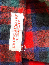 Load image into Gallery viewer, VTG Pendleton Shirt Adult Large Red Navy Macduff Tartan Plaid Wool Flannel Mens
