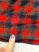 Load image into Gallery viewer, VTG Pendleton Shirt Adult Large Red Navy Macduff Tartan Plaid Wool Flannel Mens
