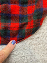 Load image into Gallery viewer, VTG Pendleton Shirt Adult Large Red Navy Macduff Tartan Plaid Wool Flannel Mens
