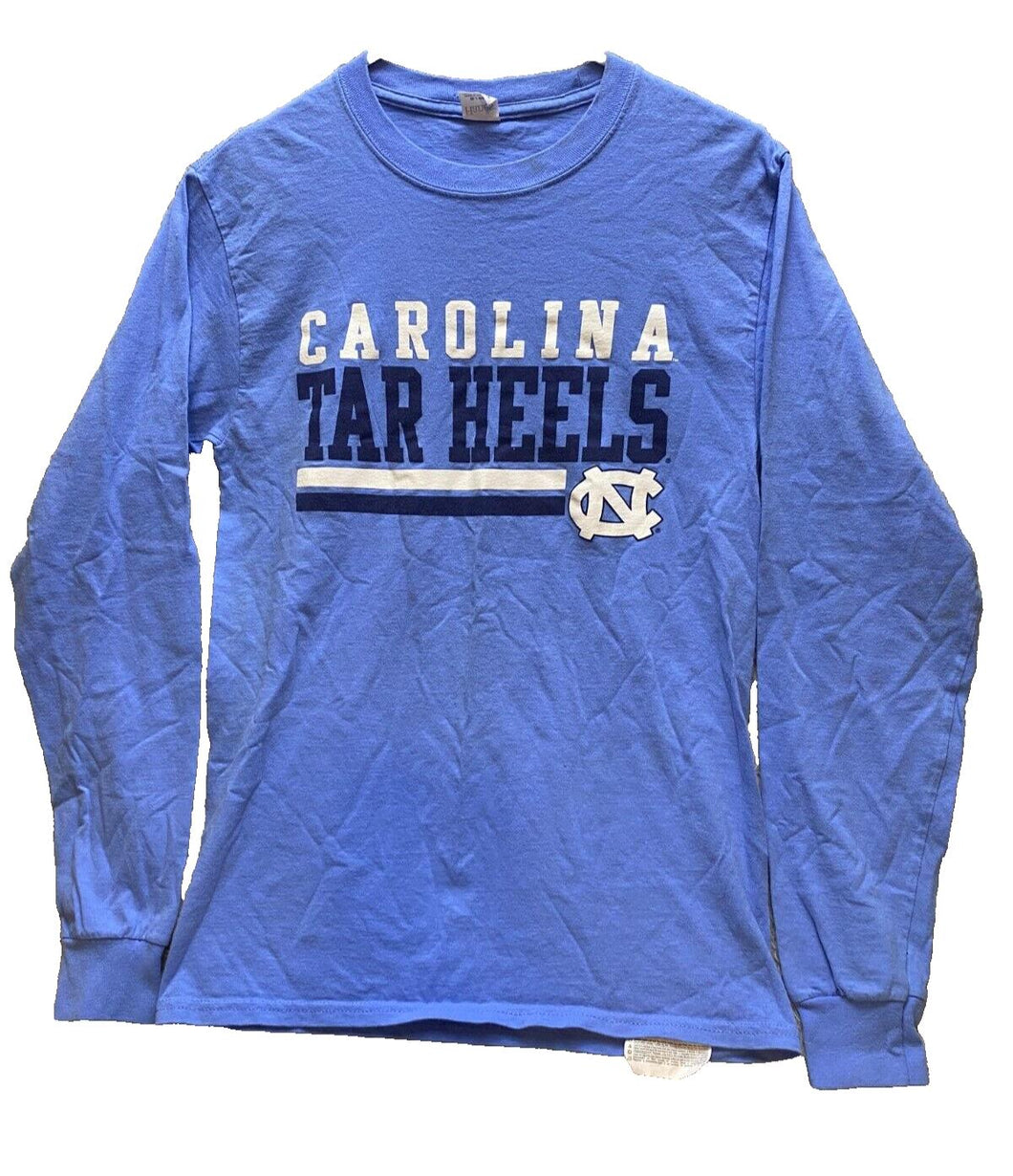 North Carolina Tar Heels Shirt Womens Small Blue NCAA College UNC Basketball