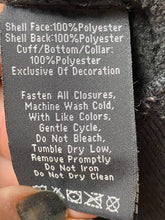 Load image into Gallery viewer, Bebe Jacket Womens Large Black Gray Sport Full Zip Bomber Fleece Activewear Lady
