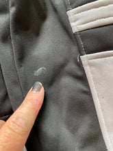 Load image into Gallery viewer, Bebe Jacket Womens Large Black Gray Sport Full Zip Bomber Fleece Activewear Lady
