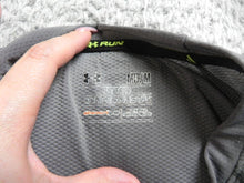 Load image into Gallery viewer, Under Armour Shirt Womens Medium Gray Fitted Heat Gear Run Activewear Ladies
