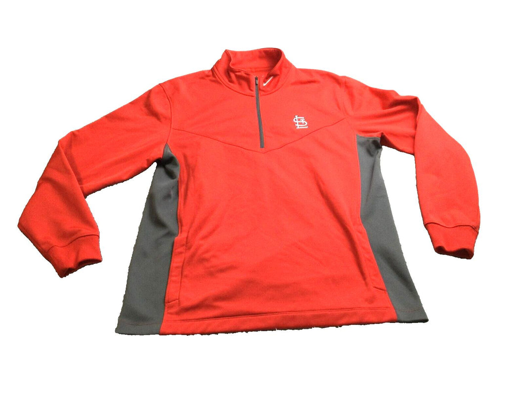 St. Louis Cardinals Jacket Adult Large Nike Golf Tour Performance MLB Mens