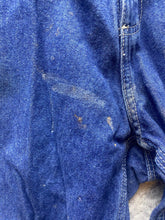 Load image into Gallery viewer, Carhartt Jeans Adult 30x30 Blue Denim Dungaree Fit Carpenter Workwear 382-83 Men
