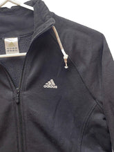 Load image into Gallery viewer, Adidas Jacket Adult Small Full Zip Spandex Three Stripes Logo Active Track Mens
