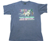 Load image into Gallery viewer, VTG River Rat Shirt Adult Extra Large Crooked Creek Marina 90s Single Stitch Men
