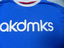 Load image into Gallery viewer, Akademiks Shirt Adult Extra Large Blue White Color Blocked Two-Fer akdmks Mens
