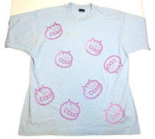 Load image into Gallery viewer, VTG Monster Faces Shirt Adult 2XL Blue AOP 90s Screen Stars Single Stitch Mens
