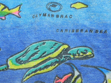 Load image into Gallery viewer, VTG Aruba Shirt Adult Extra Large Aruba Caribbean Sea Turtles Ocean Art 80s Mens
