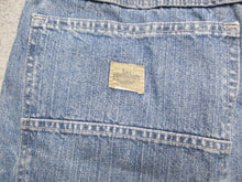 Load image into Gallery viewer, Lee Jeans Adult 35x31 Dungarees Carpenter Baggy Workwear Medium Wash Denim Mens
