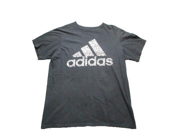 Adidas Shirt Adult Medium Three Stripes Logo The Go To Tee Activewear Mens