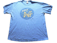 Load image into Gallery viewer, Body By Duff Shirt Adult Extra Large Blue Beer The Simpsons Homer TV Show Mens
