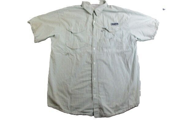 Columbia Shirt Adult Extra Large Super Bonehead PFG Fishing Gear Outdoor Mens