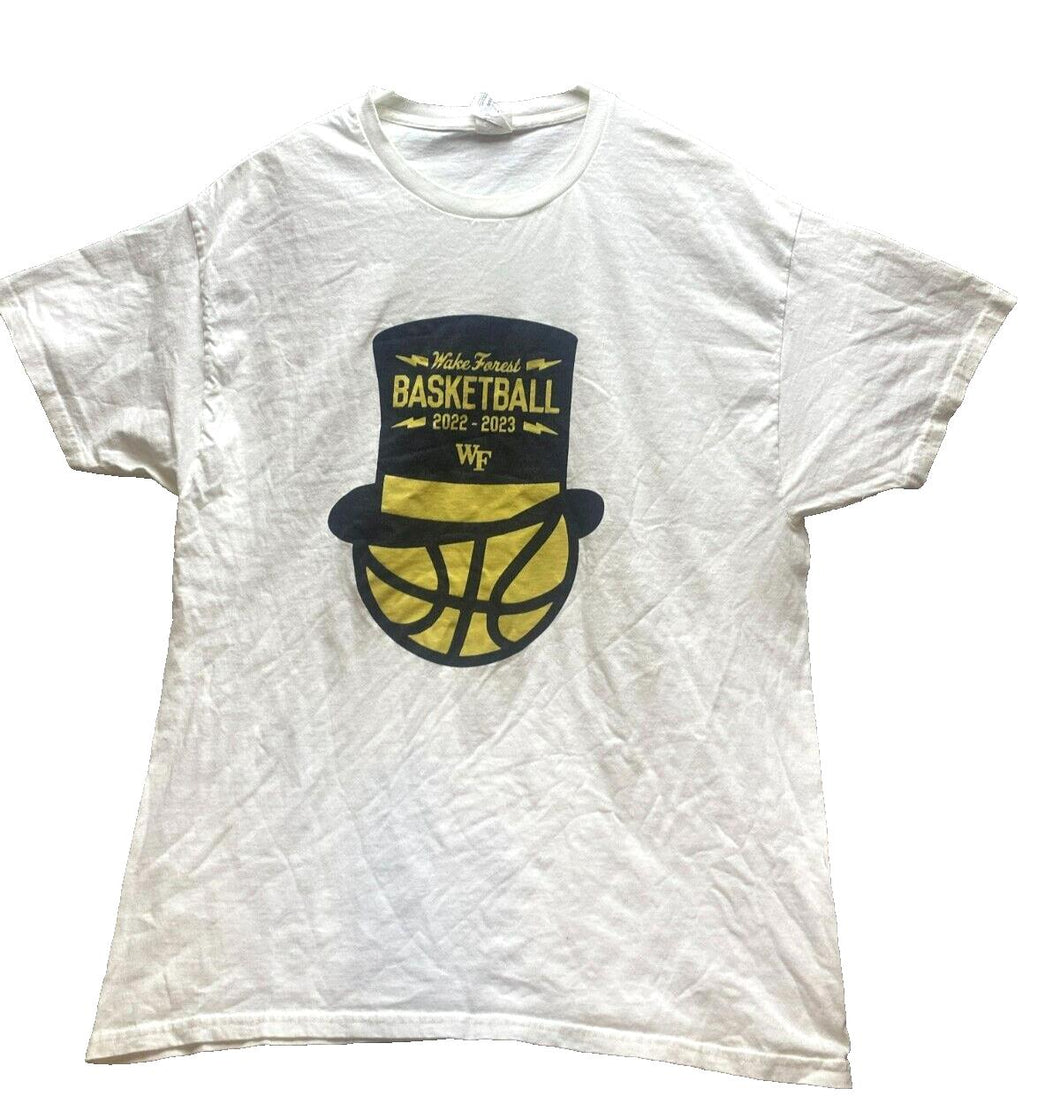 Wake Forest Shirt Adult Large Sportswear NCAA Basketball Demon Deacons Mens