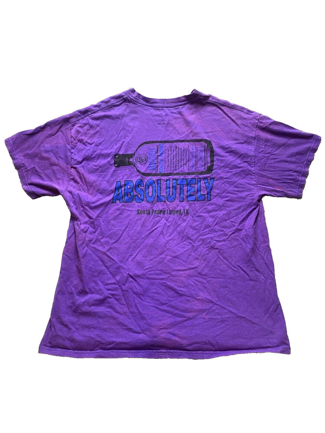 Absolutely South Padre Island Shirt Womens Extra Large Vodka Walt Disney World