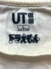 Load image into Gallery viewer, Uniqlo X Doraemon Shirt Adult Large Beige Pocket Skateboarding Embroidered Mens

