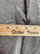 Load image into Gallery viewer, Zara Collection Shirt Womens Medium Gray V-Neck Flower Retro Casual Blouse Lady
