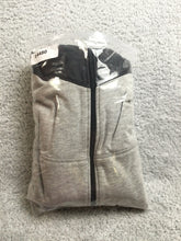 Load image into Gallery viewer, Carolina Panthers Jacket Adult Extra Large Gray Windbreaker Hooded Football Mens
