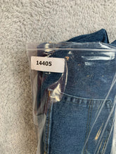 Load image into Gallery viewer, Wrangler Jeans Adult 44x29 Blue Authentics Straight Leg Spandex Baggy Denim Mens
