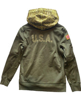 Load image into Gallery viewer, Dallas Cowboys Sweatshirt Womens Large Green Nike Dry Fit Camo NFL Football
