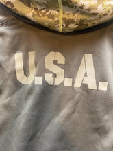 Load image into Gallery viewer, Dallas Cowboys Sweatshirt Womens Large Green Nike Dry Fit Camo NFL Football
