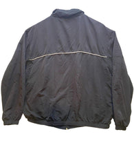 Load image into Gallery viewer, Wilson Jacket Adult Extra Large Black Full Zip Track Athletic Windbreaker Mens
