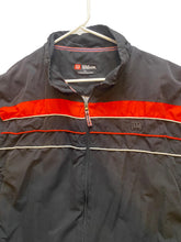 Load image into Gallery viewer, Wilson Jacket Adult Extra Large Black Full Zip Track Athletic Windbreaker Mens
