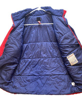Load image into Gallery viewer, Patagonia Bomber Jacket Youth 14 Red Snap Full Zip Winter Outerwear Boys
