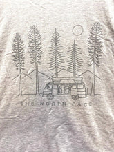 Load image into Gallery viewer, The North Face Shirt Adult Extra Large Gray Novelty Camping Van Streetwear Mens
