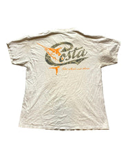 Load image into Gallery viewer, Costa Shirt Adult Large Beige Swordfish Fishing Outdoor See What&#39;s Out There Men

