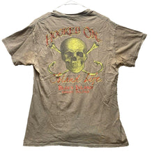 Load image into Gallery viewer, Hooked On Island Life Shirt Adult Medium Skull Crossbones Pirate Grunge Goth Men
