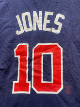 Load image into Gallery viewer, Atlanta Braves Shirt Adult Medium Chipper Jones #10 Majestic MLB Baseball Mens
