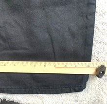 Load image into Gallery viewer, IZOD Jeans Adult 44x30 Black Straight Leg Flat Front Relaxed Fit Casual Mens
