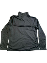 Load image into Gallery viewer, K Jordan Sweatshirt Womens Medium Black Full Zip Lightweight Oversized Sporty
