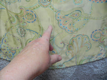 Load image into Gallery viewer, Tommy Bahama Shirt Womens Medium Button Down Hawaiian Paisley Ladies
