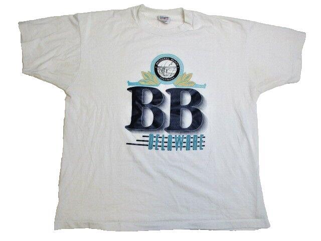 VTG Broadkill Beach Shirt Adult XL Single Stitch Collegiate Pac 80s Delaware Men