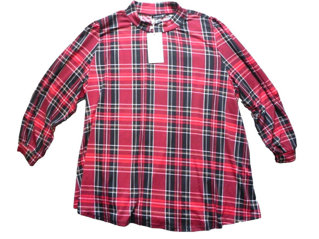 Bloomchic Shirt Womens 26 Casual Long Sleeve Blouse Made For Your Curves NWT