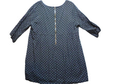 Load image into Gallery viewer, Old Navy Dress Womens 2XL XXL Back Zip White Polka Dot Viscose Casual Ladies
