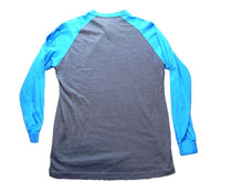 Load image into Gallery viewer, Carolina Panthers Shirt Adult Medium 1995 Football Henley Raglan NFL Mens
