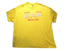 Load image into Gallery viewer, Christian Shirt Adult 3XL All For His Glory Jesus Saves Religious DryBlend Mens
