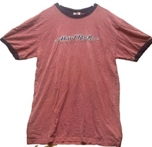 Load image into Gallery viewer, Hard Rock Cafe Shirt Adult Large Ringer Orlando Hotel Streetwear Spellout Mens
