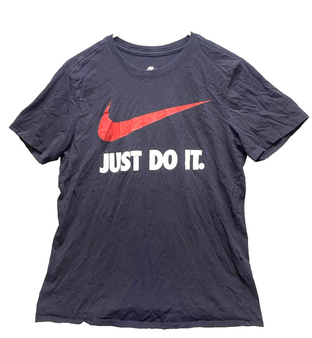 Nike Shirt Adult Medium Big Center Swoosh Just Do It Streetwear Activewear Mens