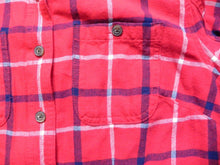 Load image into Gallery viewer, Duluth Trading Shirt Womens Extra Small Red Plaid Button Up Flannel Ladies
