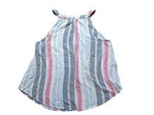 Load image into Gallery viewer, Torrid Shirt Womens 1 Striped Halter Sleeveless keyhole Blouse Flowy Ladies

