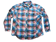 Load image into Gallery viewer, Cabela&#39;s Shirt Adult 2XL XXL Multicolor Plaid Button Up Flap Pocket Casual Mens
