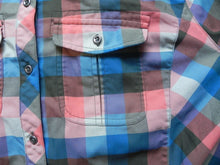 Load image into Gallery viewer, Cabela&#39;s Shirt Adult 2XL XXL Multicolor Plaid Button Up Flap Pocket Casual Mens
